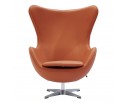 Кресло EGG CHAIR оранжевый в Каменске-Уральском