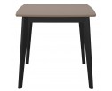 Стол Marcel 80x80х76см, Кофе, чёрный в Каменске-Уральском