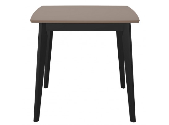 Стол Marcel 80x80х76см, Кофе, чёрный в Каменске-Уральском