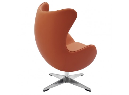 Кресло EGG STYLE CHAIR оранжевый в Каменске-Уральском