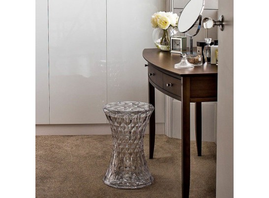 Стул-пуф Stone прозрачный в Каменске-Уральском