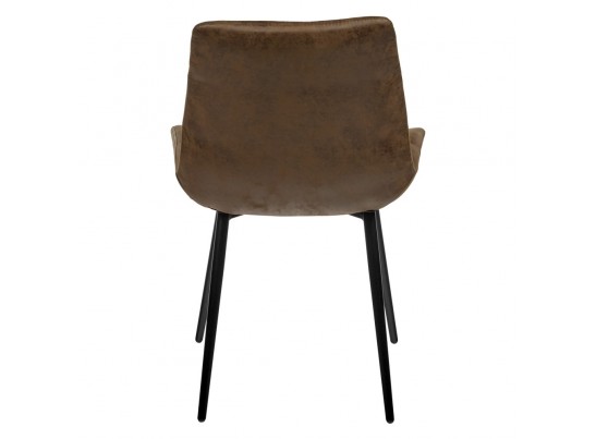 Стул Chester искусственная замша, коричневый в Каменске-Уральском