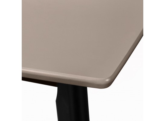 Стол Marcel 80x80х76см, Кофе, чёрный в Каменске-Уральском