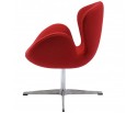 Кресло SWAN CHAIR красный кашемир в Каменске-Уральском