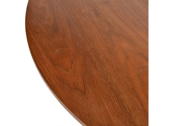 Стол Liverpool 110см орех, хромированные ножки в Каменске-Уральском