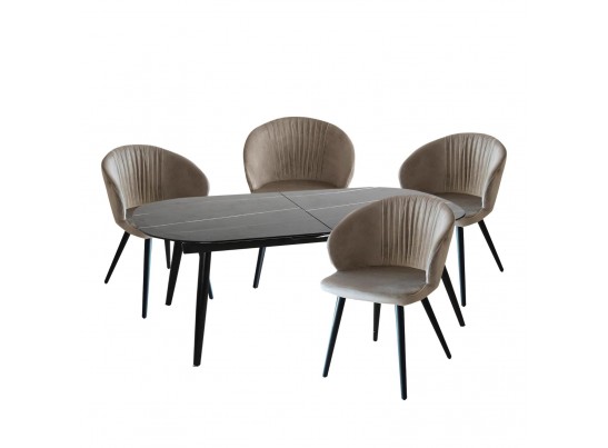 Стул Verona табачно-серый в Каменске-Уральском