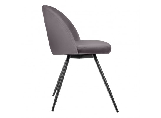 Стул Vivian графит с черными ножками в Каменске-Уральском
