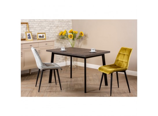 Стол Next раскладной 120-160x100x76,5см, Венге винтаж, чёрный в Каменске-Уральском