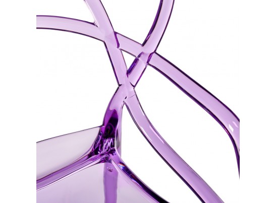 Комплект из 2-х стульев Masters прозрачный сиреневый в Каменске-Уральском