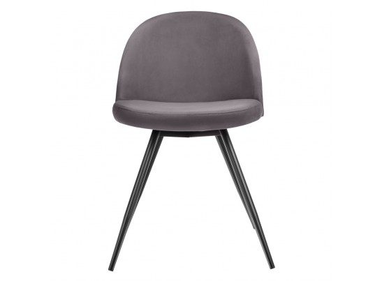 Стул Vivian графит с черными ножками в Каменске-Уральском