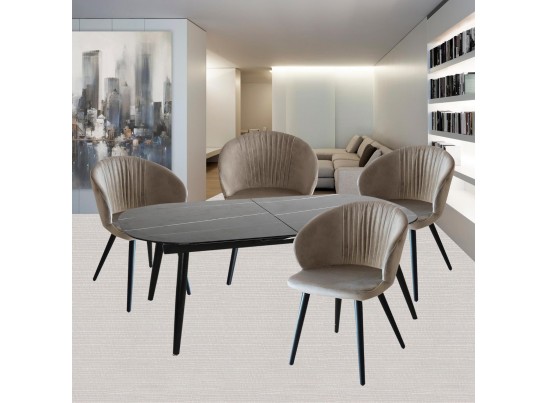 Стул Verona табачно-серый в Каменске-Уральском