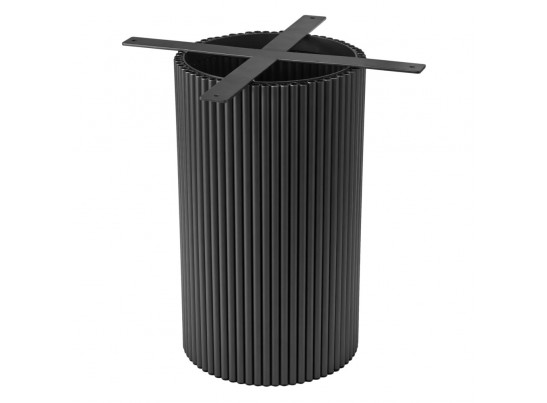 Стол Aura D110, керамогранит Wacom, чёрный в Каменске-Уральском