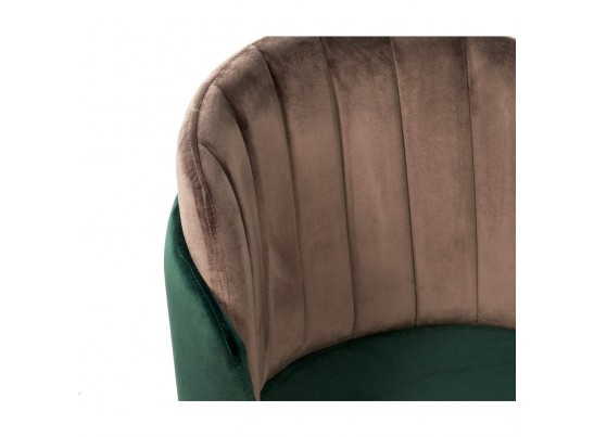 Стул Peki зеленый, коричневый в Каменске-Уральском