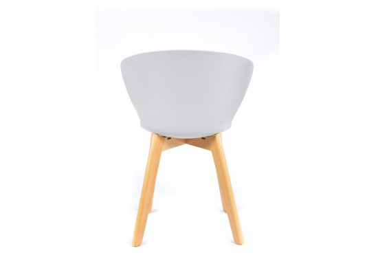 Стул Gracia серый c деревянными ножками в Каменске-Уральском