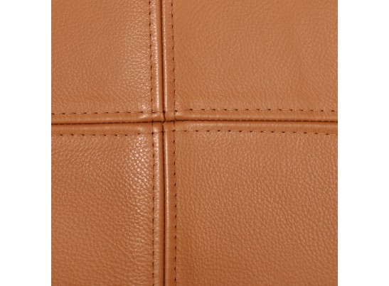 Кресло IMOLA оранжевый, натуральная кожа в Каменске-Уральском