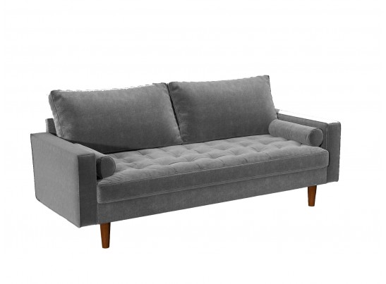 Диван Scott трехместный серый в Каменске-Уральском