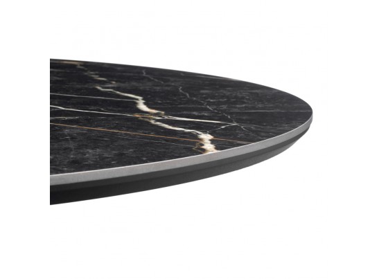 Стол Aura D110, керамогранит Wacom, чёрный в Каменске-Уральском