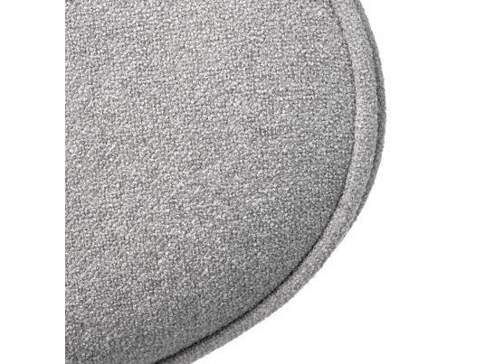 Стул Lucas 3 серый букле с ножками цвета орех в Каменске-Уральском