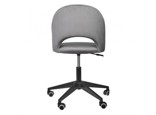 Стул Leo вращающийся на колесиках темно-серый в Каменске-Уральском