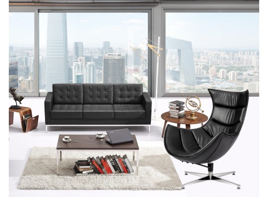 Кресло LOBSTER CHAIR черный матовый в Каменске-Уральском