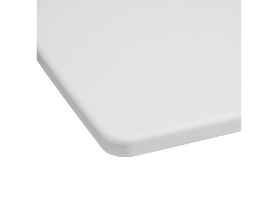 Стол Marcel 80x80х76см, Белый, орех миланский в Каменске-Уральском