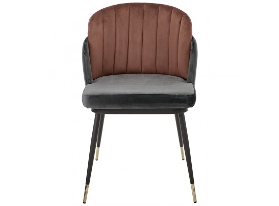 Стул Peki тёмно-серый, терракотовый в Каменске-Уральском