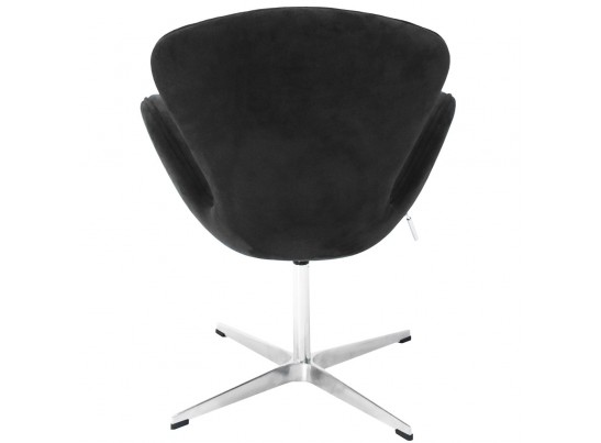 Кресло SWAN CHAIR графит, искусственная замша в Каменске-Уральском