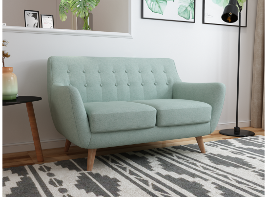 Диван Picasso двухместный бирюзовый в Каменске-Уральском