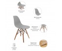 Стул Eames серый в Каменске-Уральском