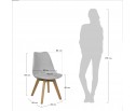 Стул Eames Bon серый в Каменске-Уральском