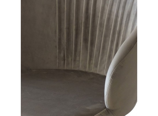 Стул Verona Round вращающийся табачно-серый в Каменске-Уральском