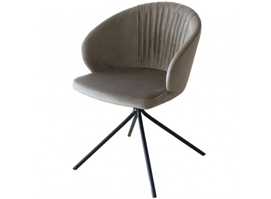 Стул Verona Round вращающийся табачно-серый в Каменске-Уральском