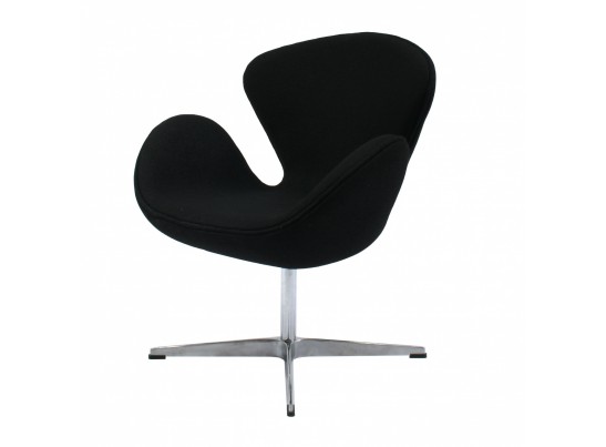 Кресло SWAN CHAIR чёрный кашемир в Каменске-Уральском