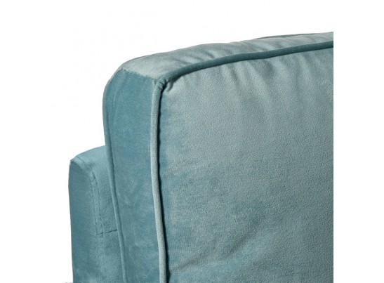 Диван Scott двухместный серо-голубой в Каменске-Уральском