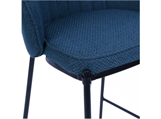 Стул барный Milan темно-синий в Каменске-Уральском