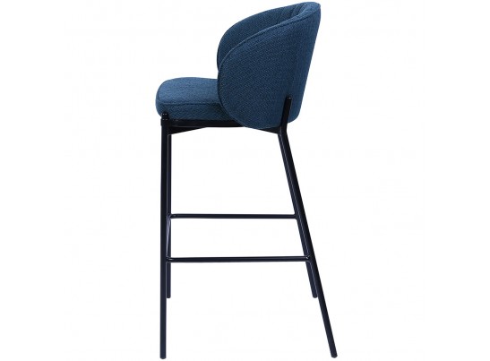 Стул барный Milan темно-синий в Каменске-Уральском
