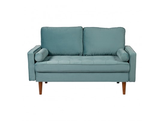 Диван Scott двухместный серо-голубой в Каменске-Уральском