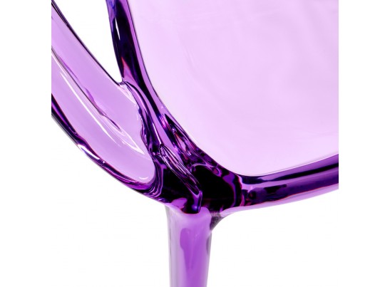 Комплект из 4-х стульев Masters прозрачный сиреневый в Каменске-Уральском