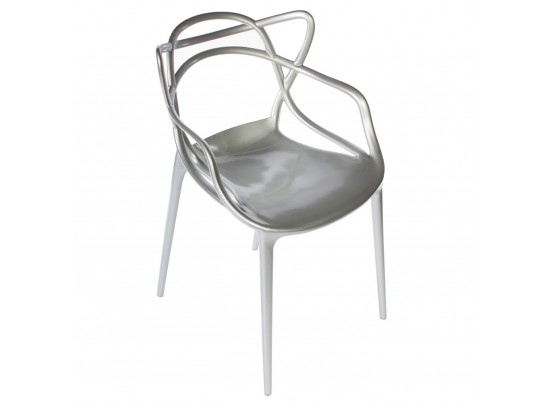 Стул Masters серебристый в Каменске-Уральском