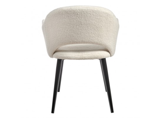 Стул Bruno белый, искусственный мех в Каменске-Уральском