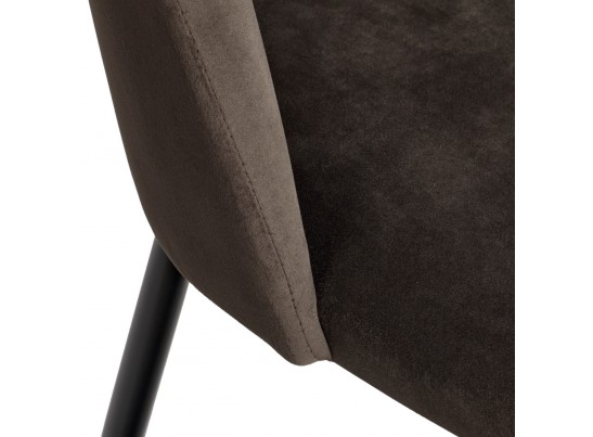 Стул полубарный Leo кофейный в Каменске-Уральском