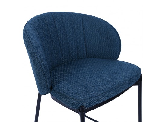 Стул барный Milan темно-синий в Каменске-Уральском