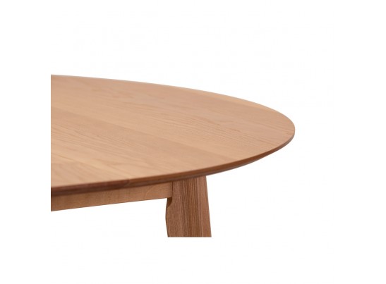 Стол Oslo круглый раскладной 110-140x110x75см, Орех миланский, орех миланский в Каменске-Уральском