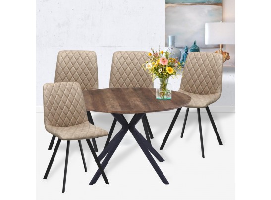 Стул Mate сизо-табачный в Каменске-Уральском