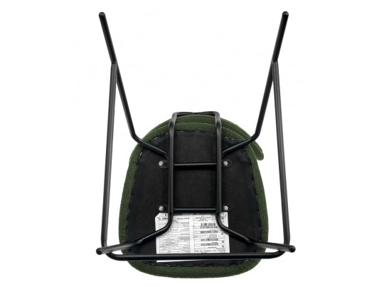 Стул полубарный Ant букле зеленый в Каменске-Уральском