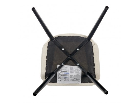 Стул Bruno белый, искусственный мех в Каменске-Уральском