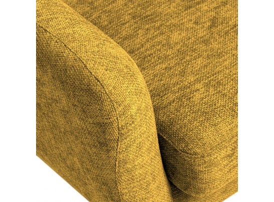 Диван Picasso двухместный горчичный, шенилл в Каменске-Уральском