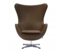 Кресло EGG CHAIR коричневый в Каменске-Уральском