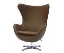 Кресло EGG CHAIR коричневый в Каменске-Уральском