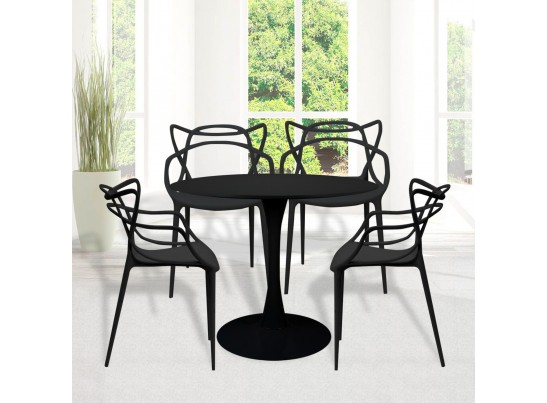 Стол Tulip черный 100см в Каменске-Уральском